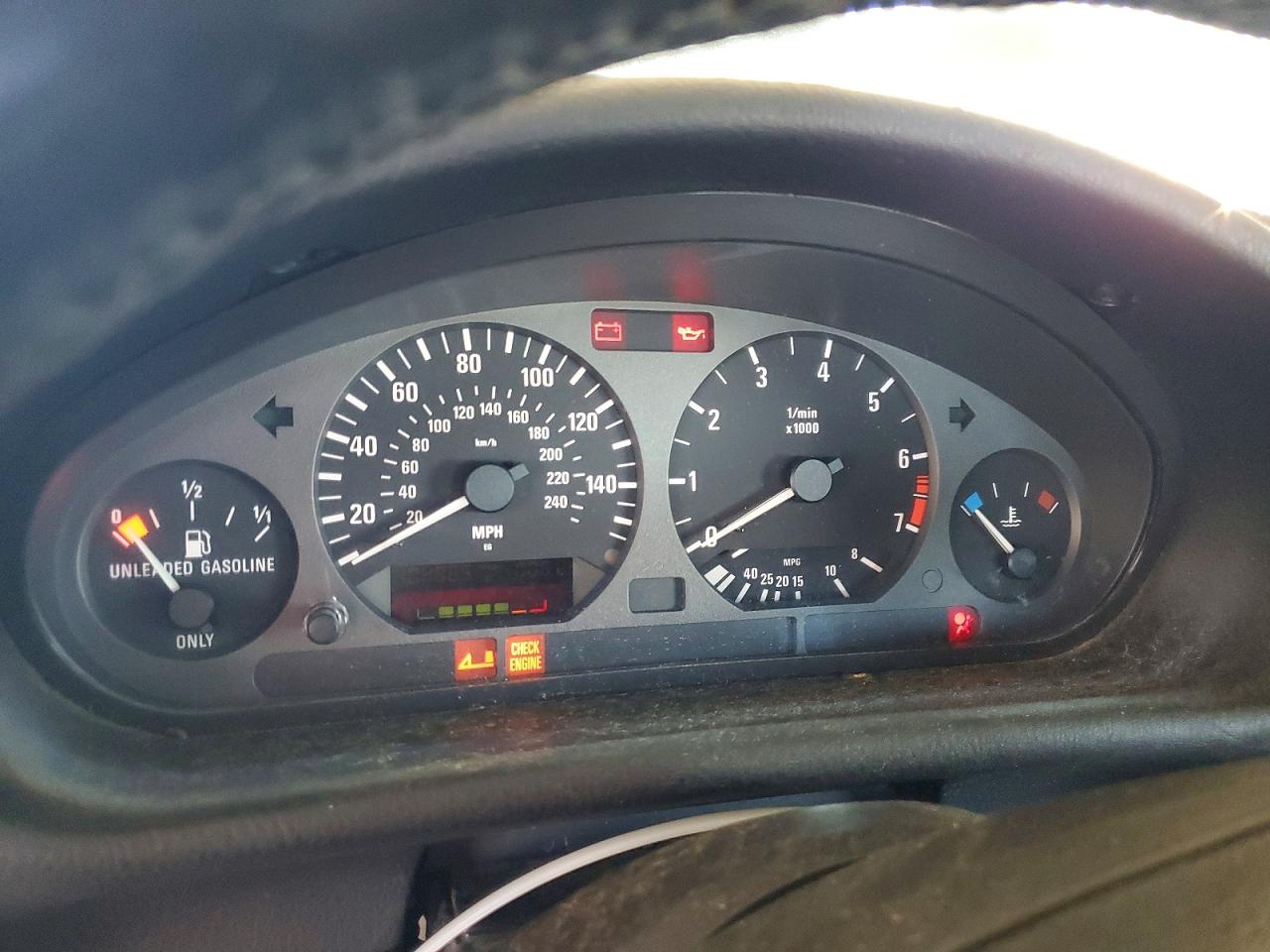 1998 Bmw 328 Ic Automatic Gray vin: WBABK8321WEY87180