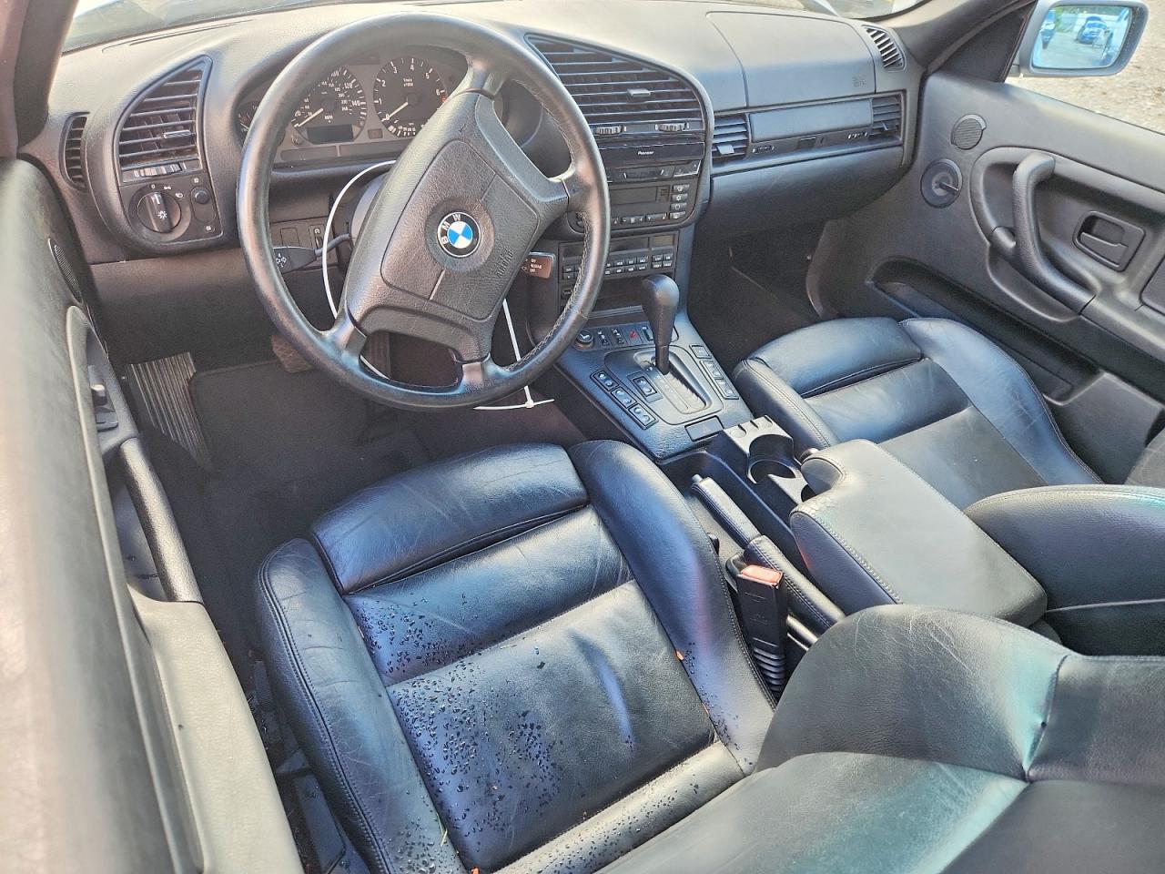 1998 Bmw 328 Ic Automatic Silver vin: WBABK8323WEY87603