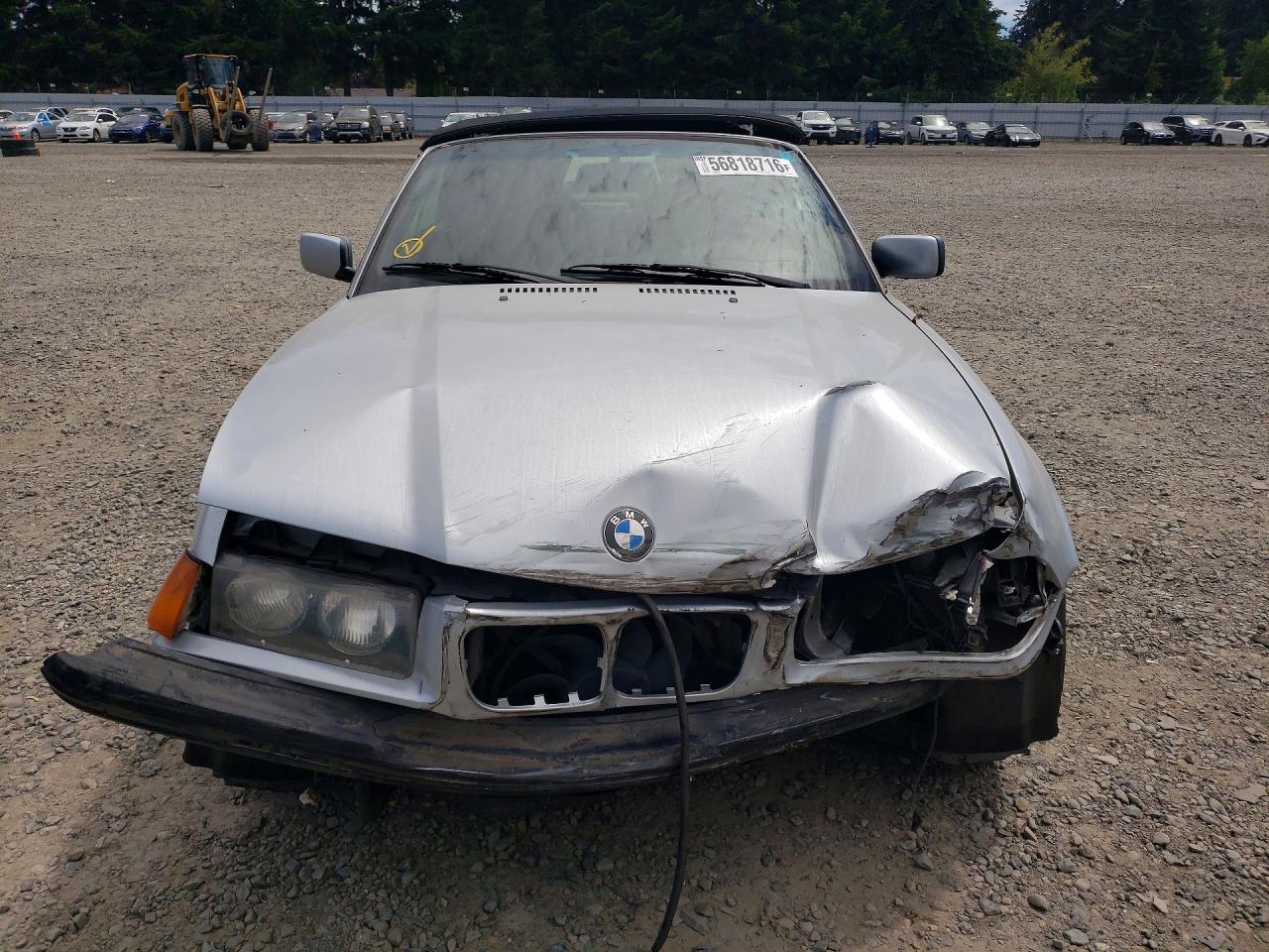 1998 Bmw 328 Ic Automatic Silver vin: WBABK8323WEY87603