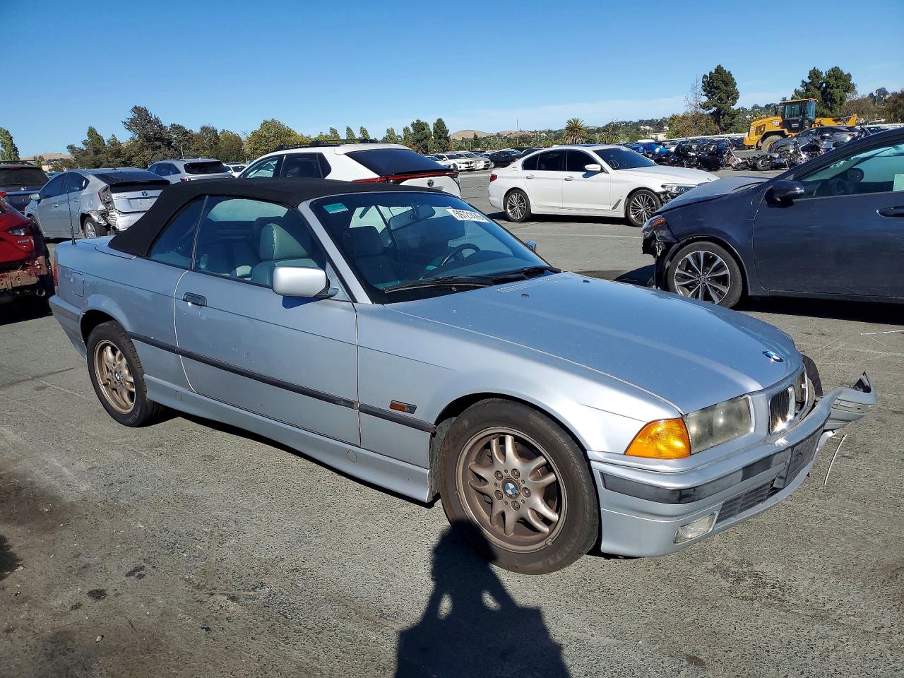 1996 Bmw 328 Ic Automatic Silver vin: WBABK8324TET91138