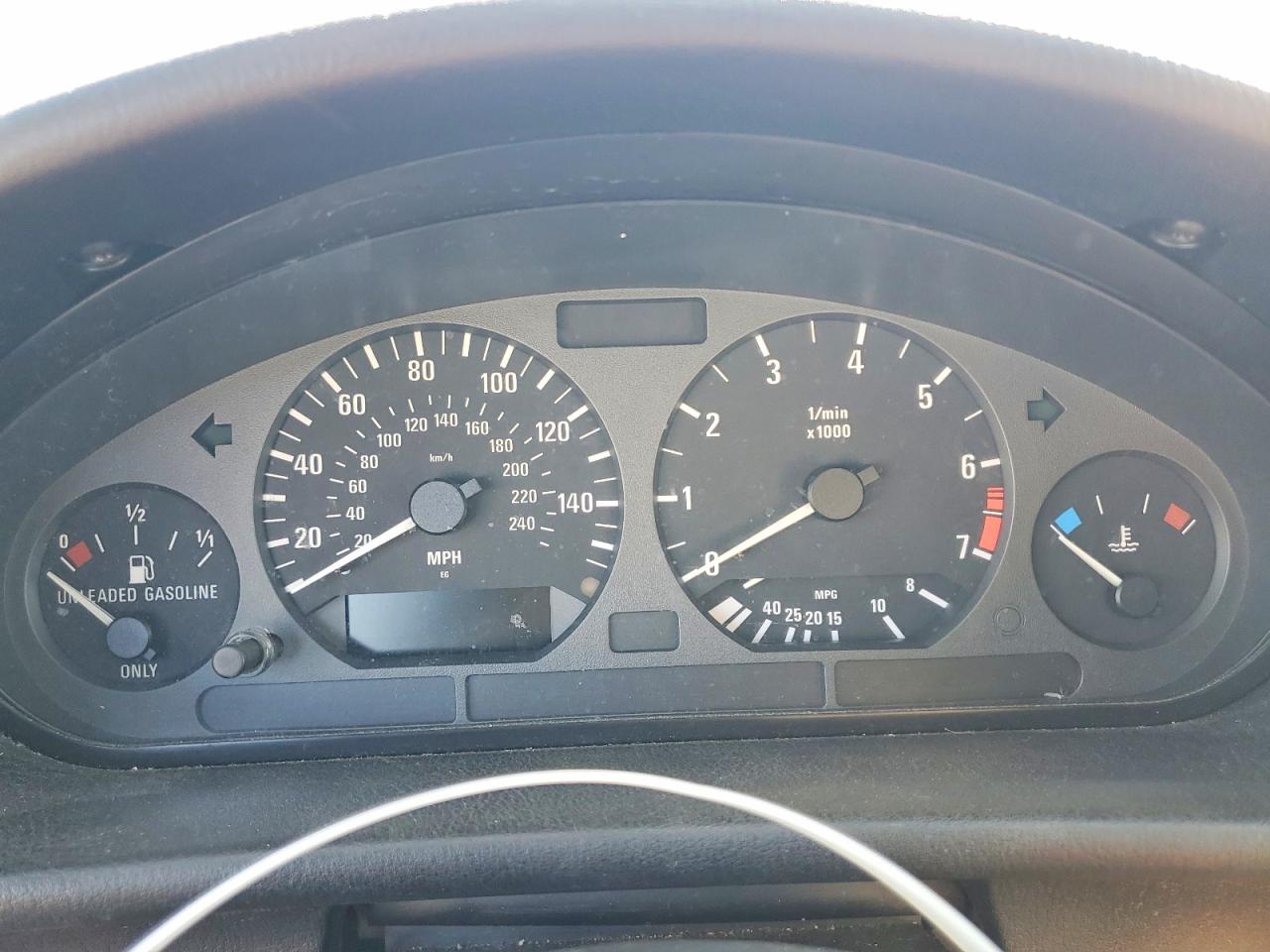 1996 Bmw 328 Ic Automatic Silver vin: WBABK8324TET91138