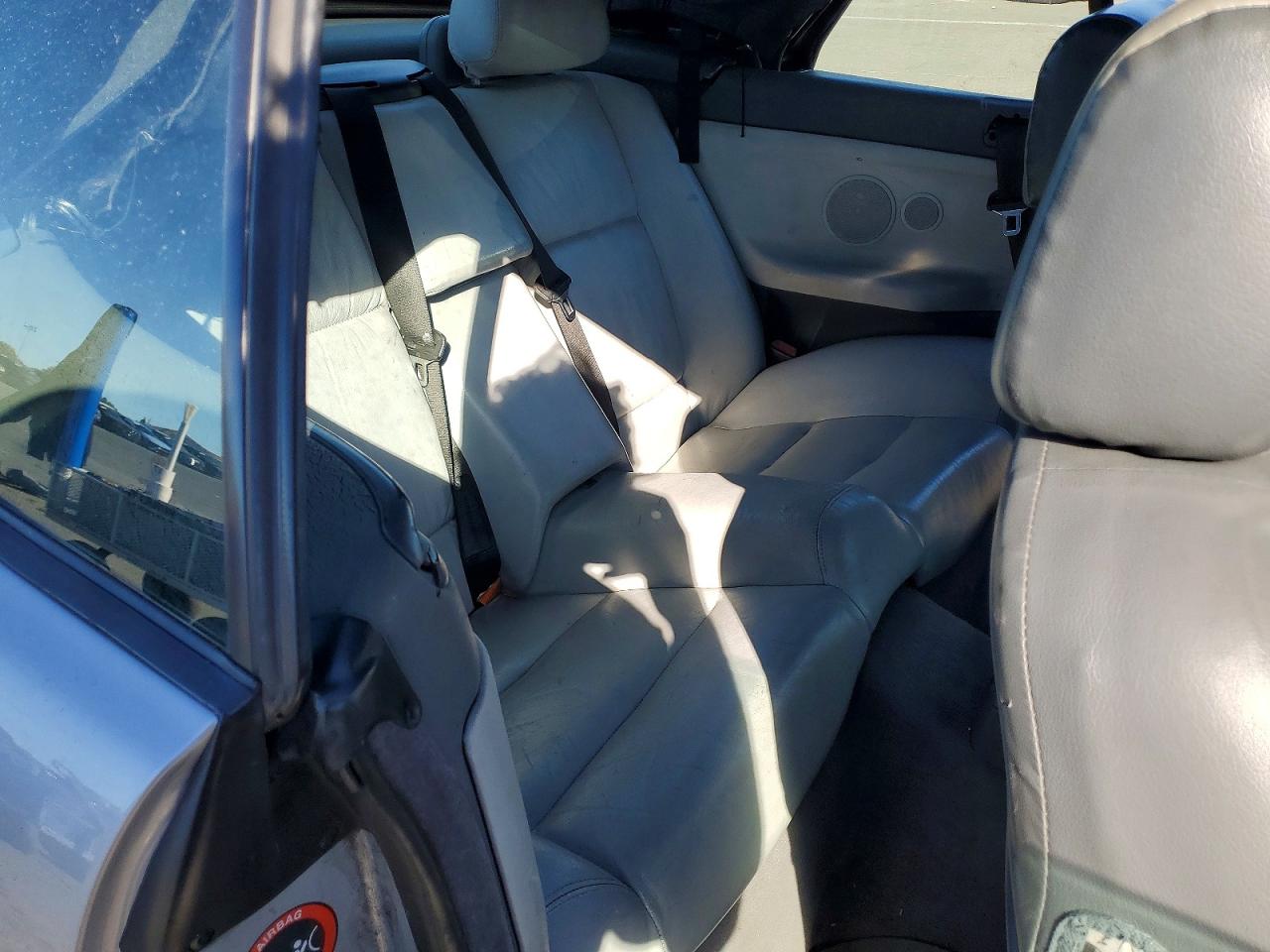 1996 Bmw 328 Ic Automatic Silver vin: WBABK8324TET91138