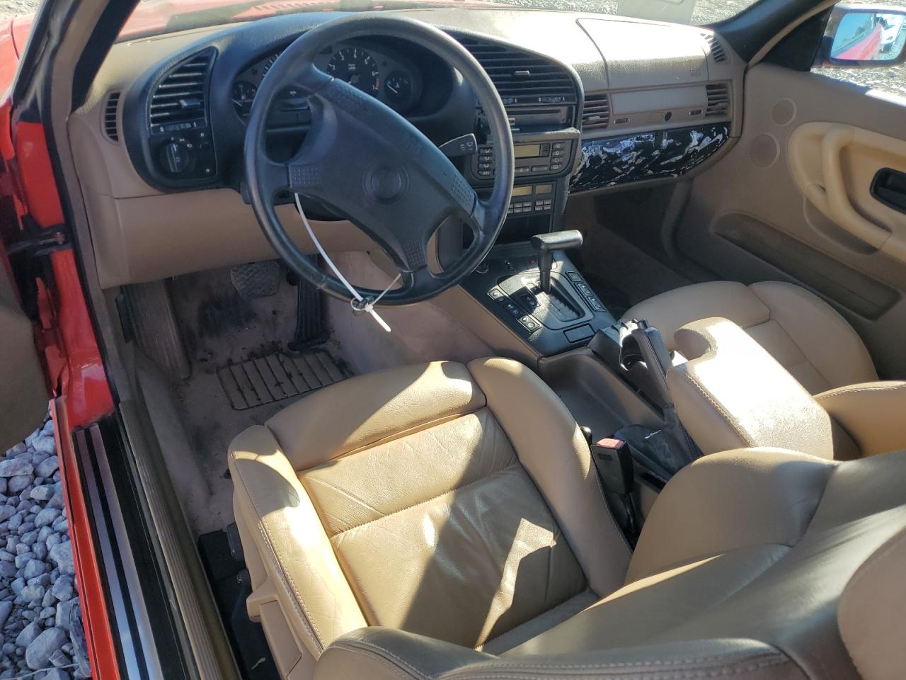 1996 Bmw 328 Ic Automatic Red vin: WBABK8324TET91950