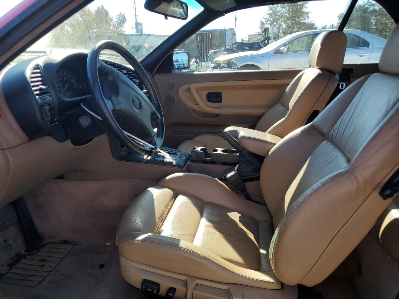 1996 Bmw 328 Ic Automatic Red vin: WBABK8324TET91950