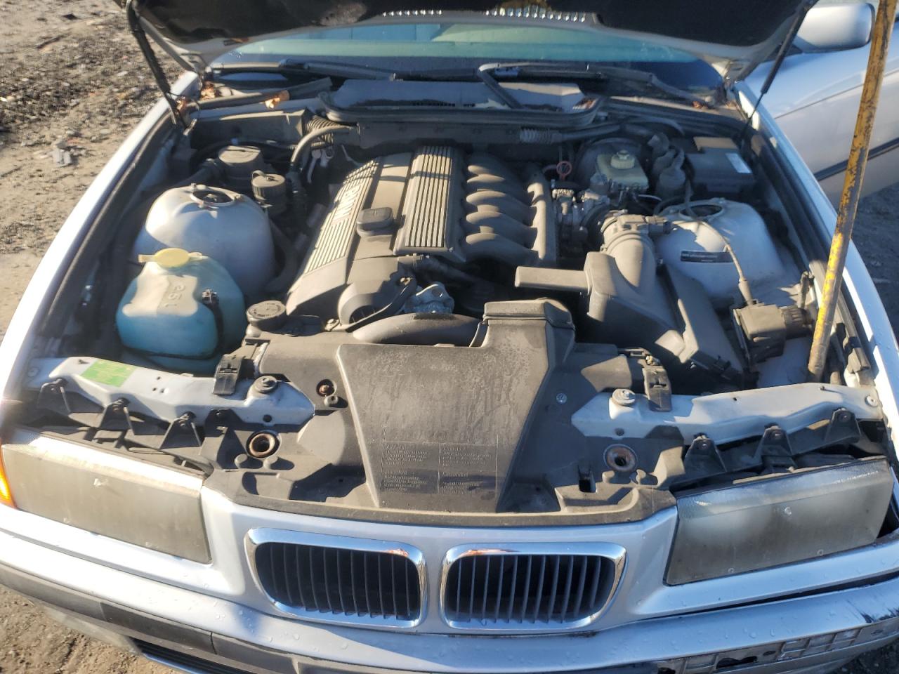 1997 Bmw 328 Ic Automatic Silver vin: WBABK8324VET98755