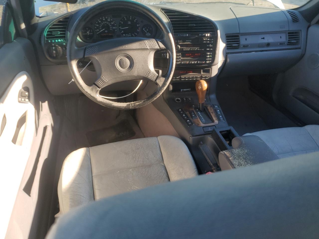 1997 Bmw 328 Ic Automatic Silver vin: WBABK8324VET98755