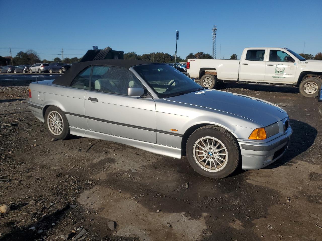 1997 Bmw 328 Ic Automatic Silver vin: WBABK8324VET98755