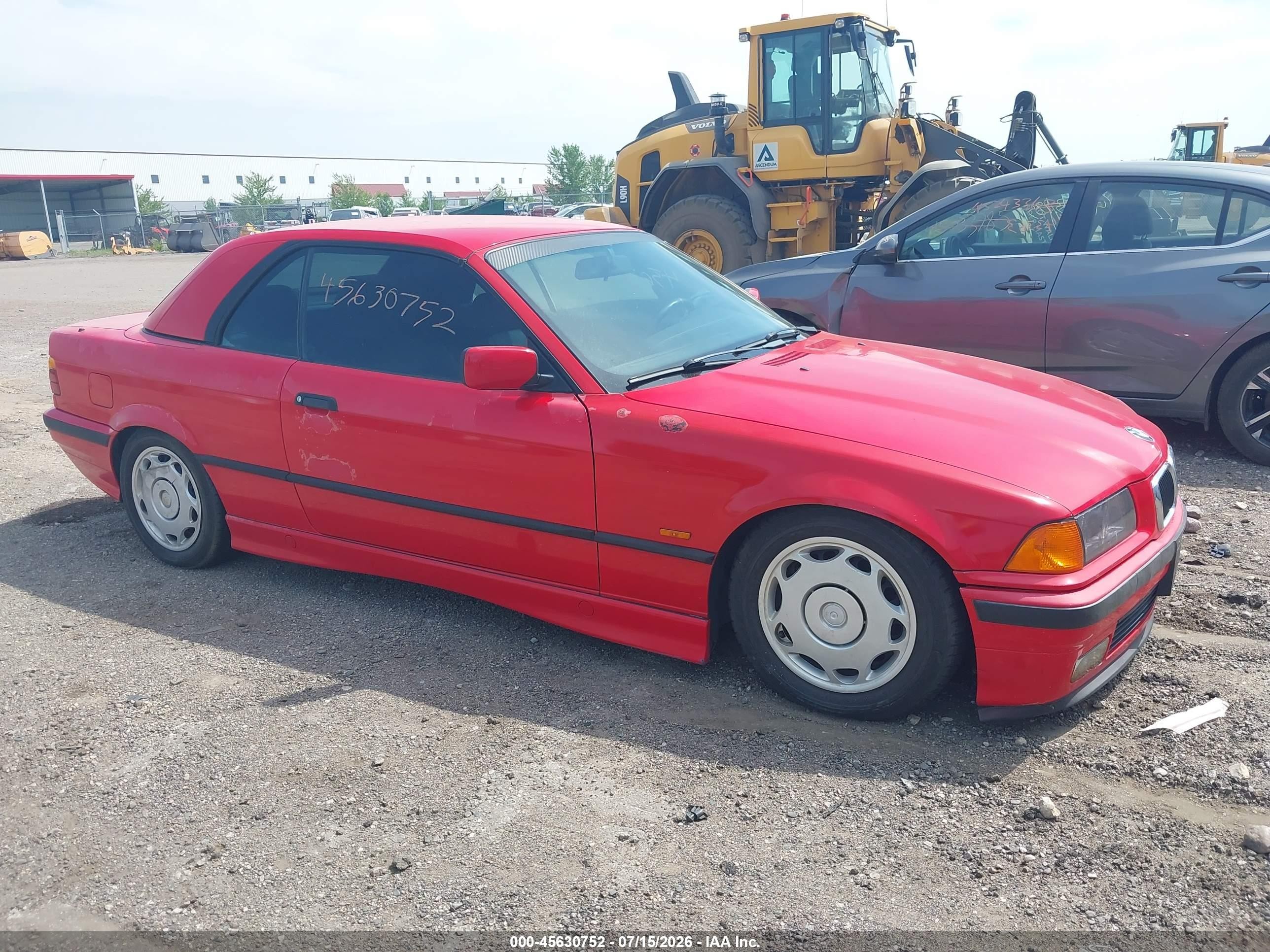 1997 Bmw 328ic   Красный vin: WBABK8325VET95329