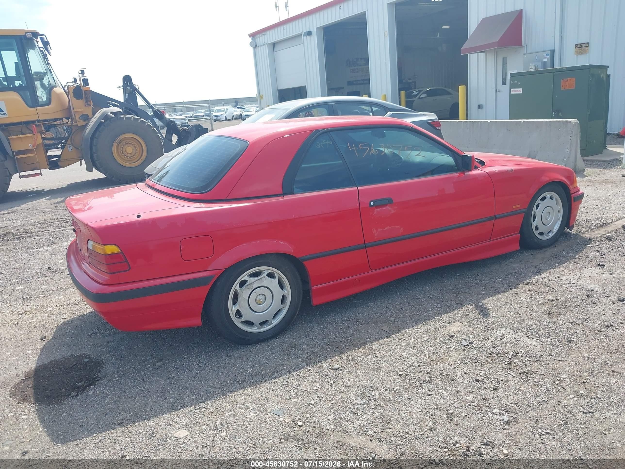1997 Bmw 328ic   Красный vin: WBABK8325VET95329