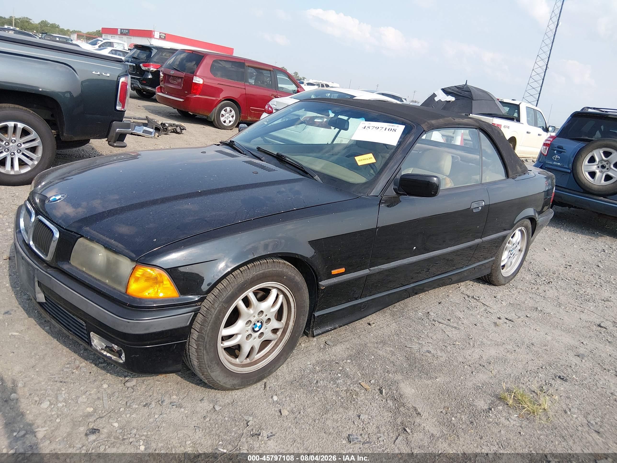 1997 Bmw 328ic   Black vin: WBABK8325VEY85124