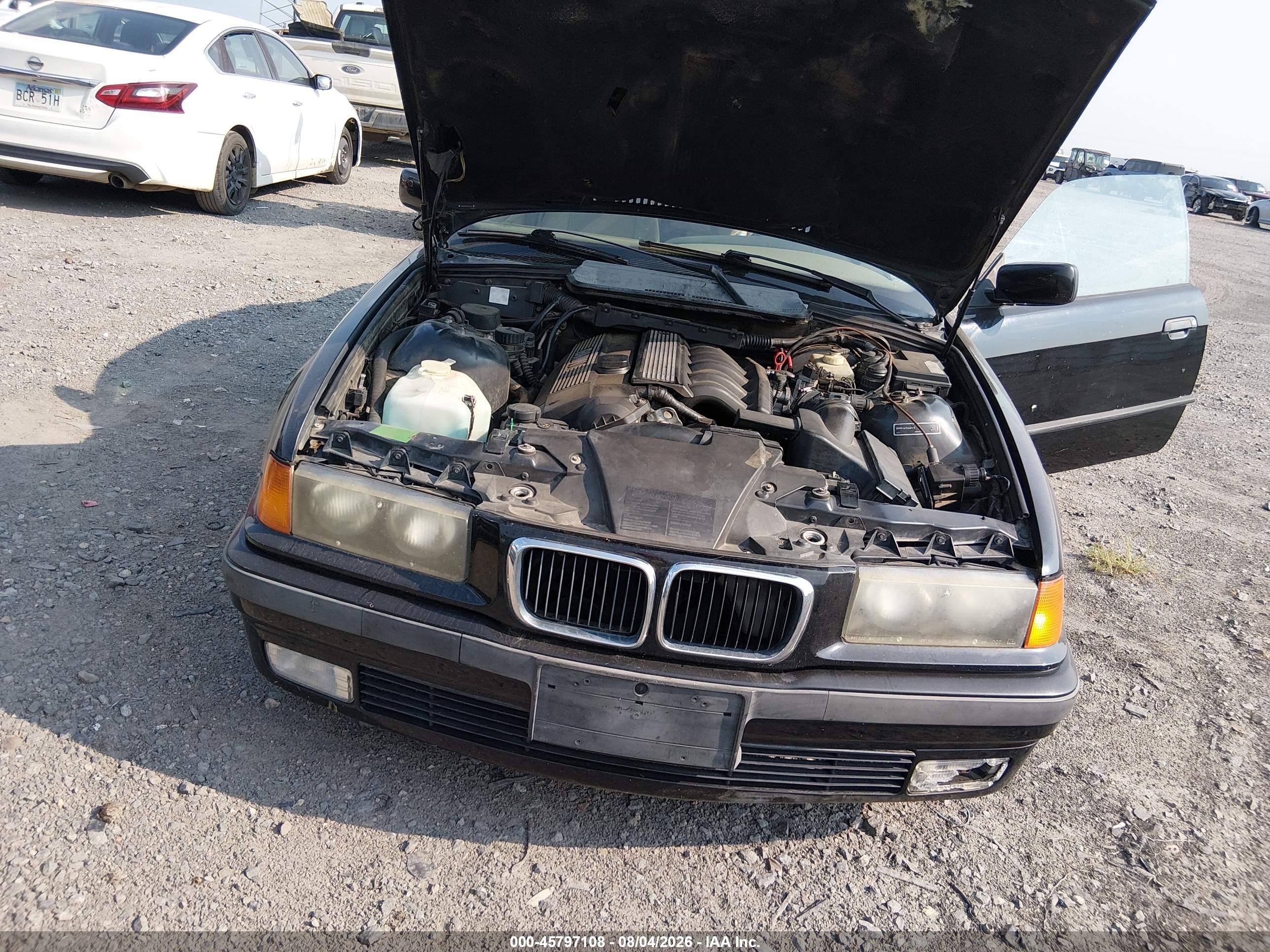 1997 Bmw 328ic   Black vin: WBABK8325VEY85124