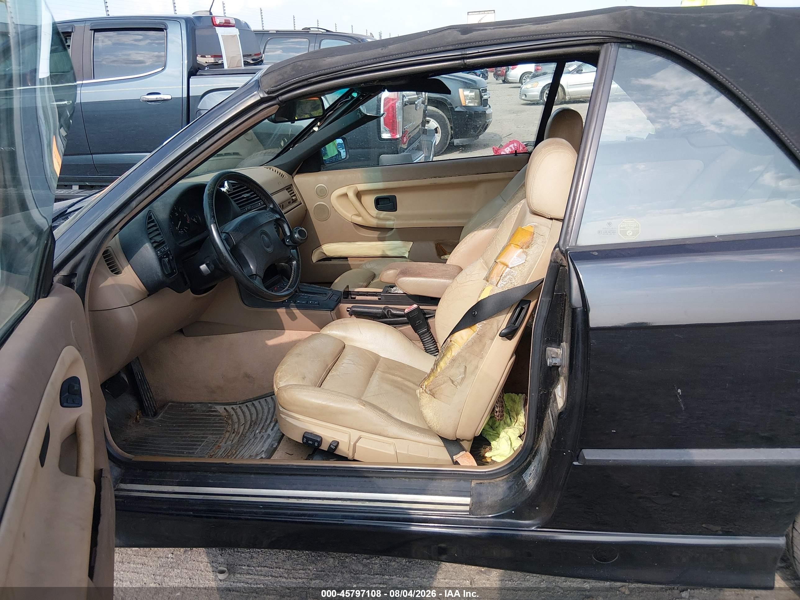 1997 Bmw 328ic   Black vin: WBABK8325VEY85124