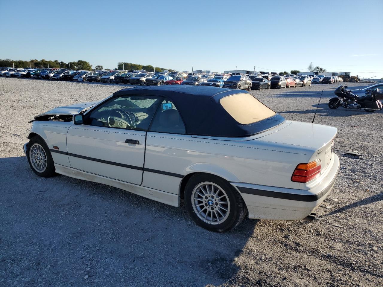 1996 Bmw 328 Ic Automatic White vin: WBABK8326TET92694