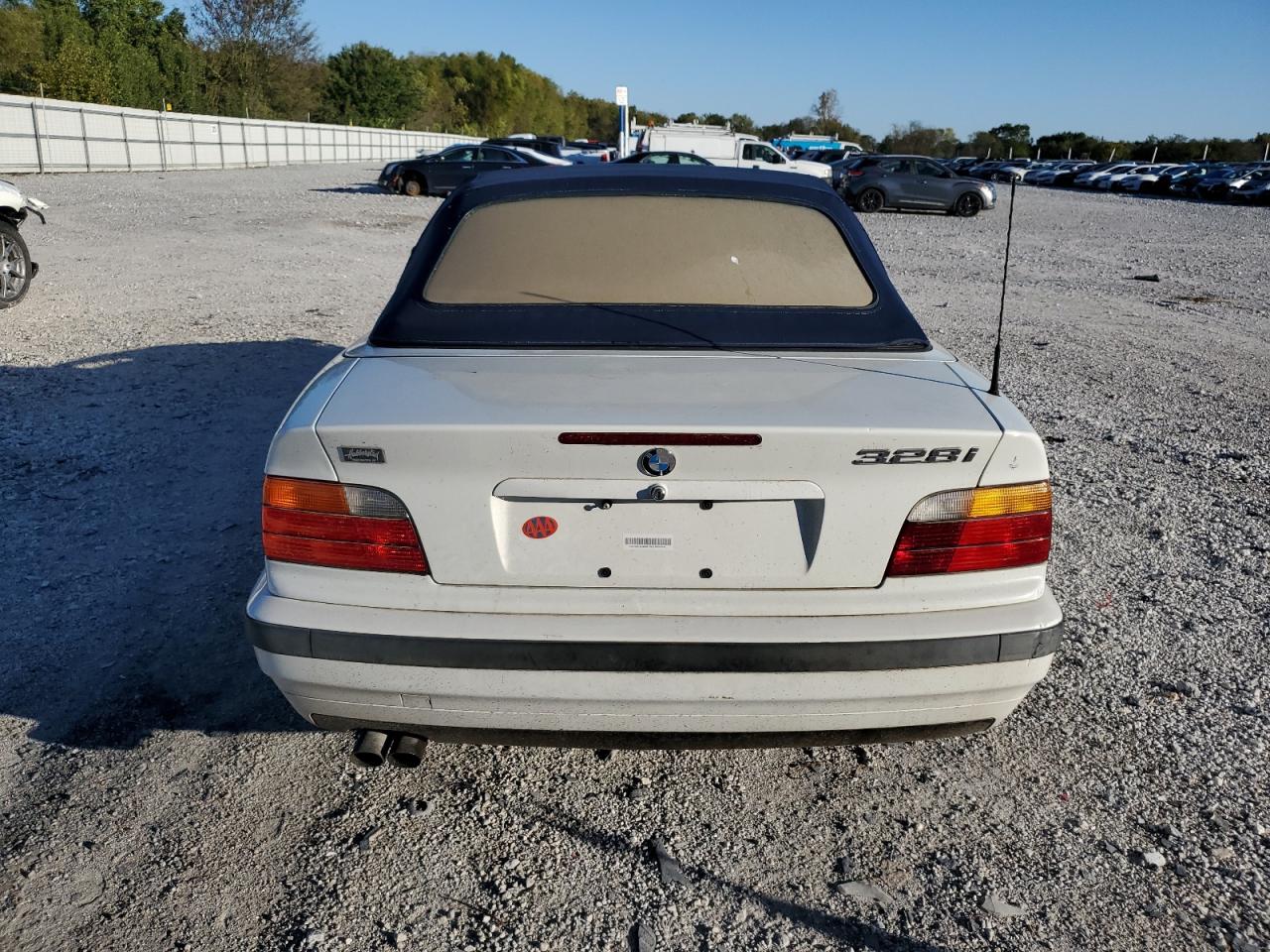 1996 Bmw 328 Ic Automatic White vin: WBABK8326TET92694