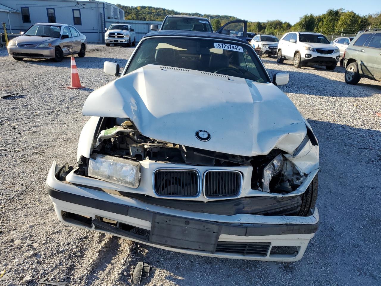 1996 Bmw 328 Ic Automatic White vin: WBABK8326TET92694