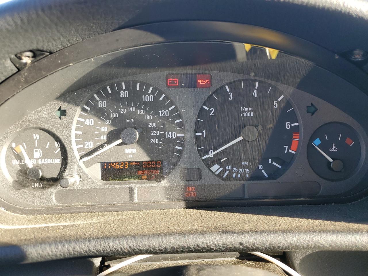 1996 Bmw 328 Ic Automatic White vin: WBABK8326TET92694