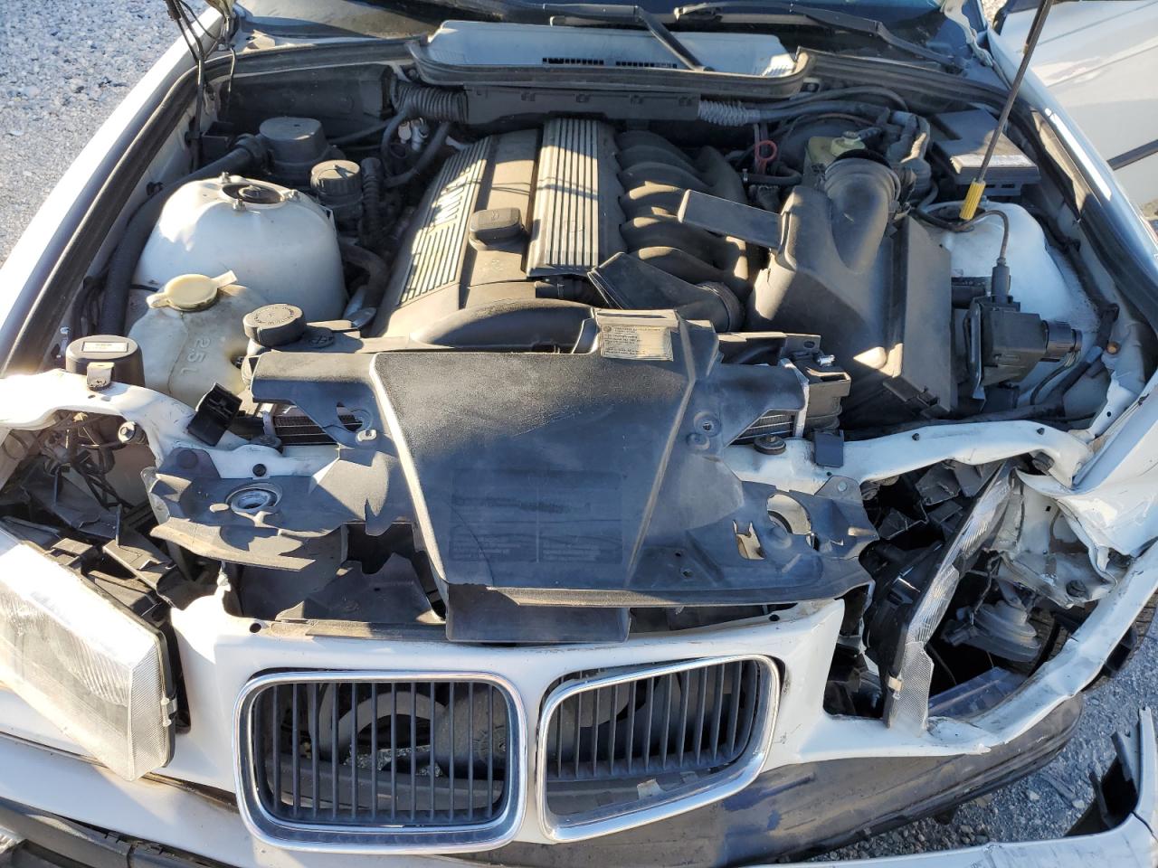 1996 Bmw 328 Ic Automatic White vin: WBABK8326TET92694