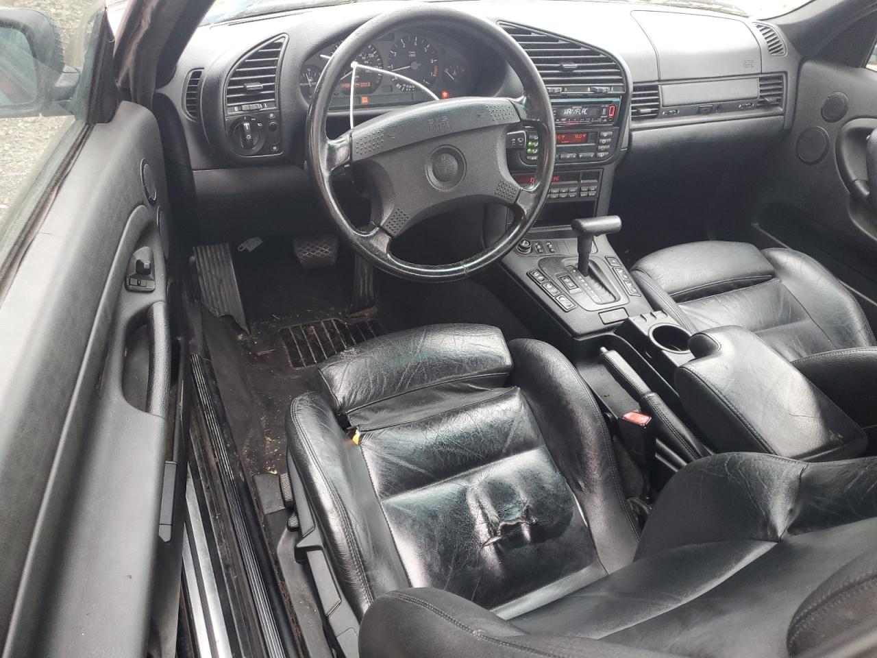 1996 Bmw 328 Ic Automatic Black vin: WBABK8327TET93904