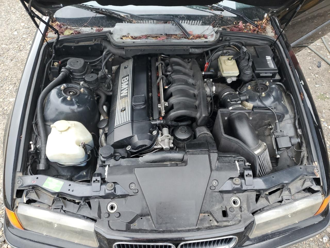1996 Bmw 328 Ic Automatic Black vin: WBABK8327TET93904