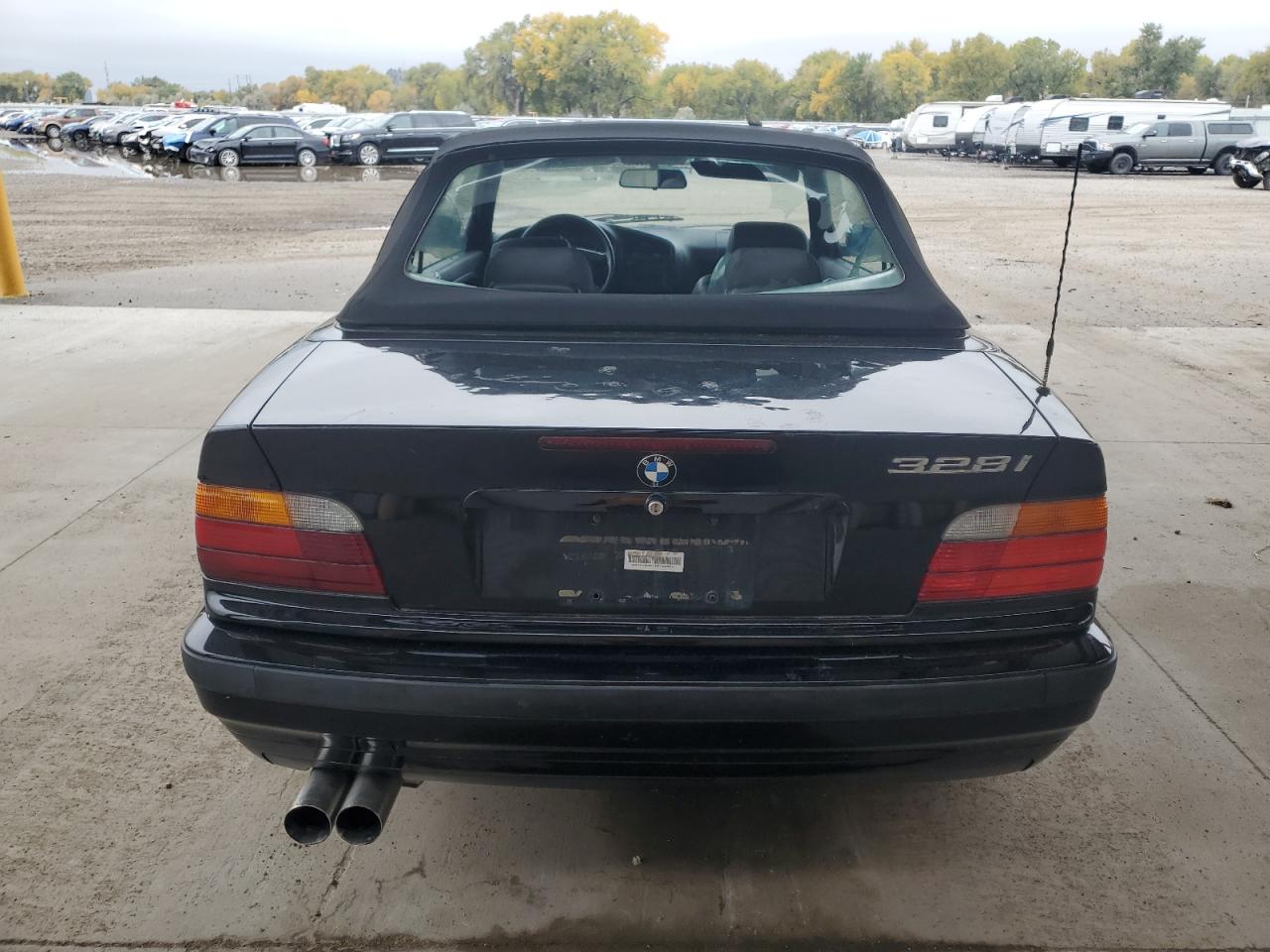 1996 Bmw 328 Ic Automatic Black vin: WBABK8327TET93904