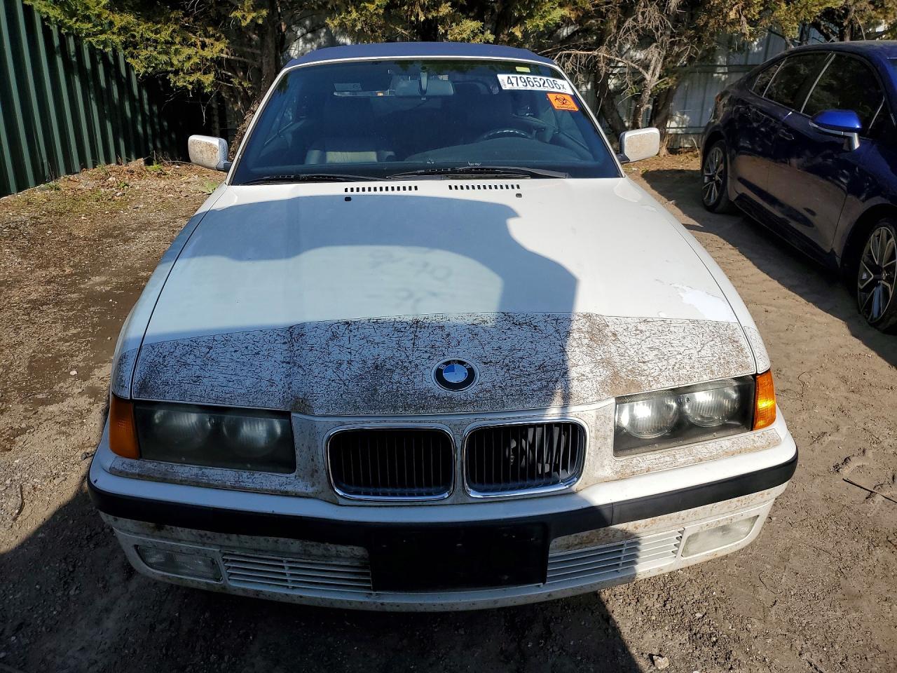 1997 Bmw 328 Ic Automatic White vin: WBABK8327VEY85755