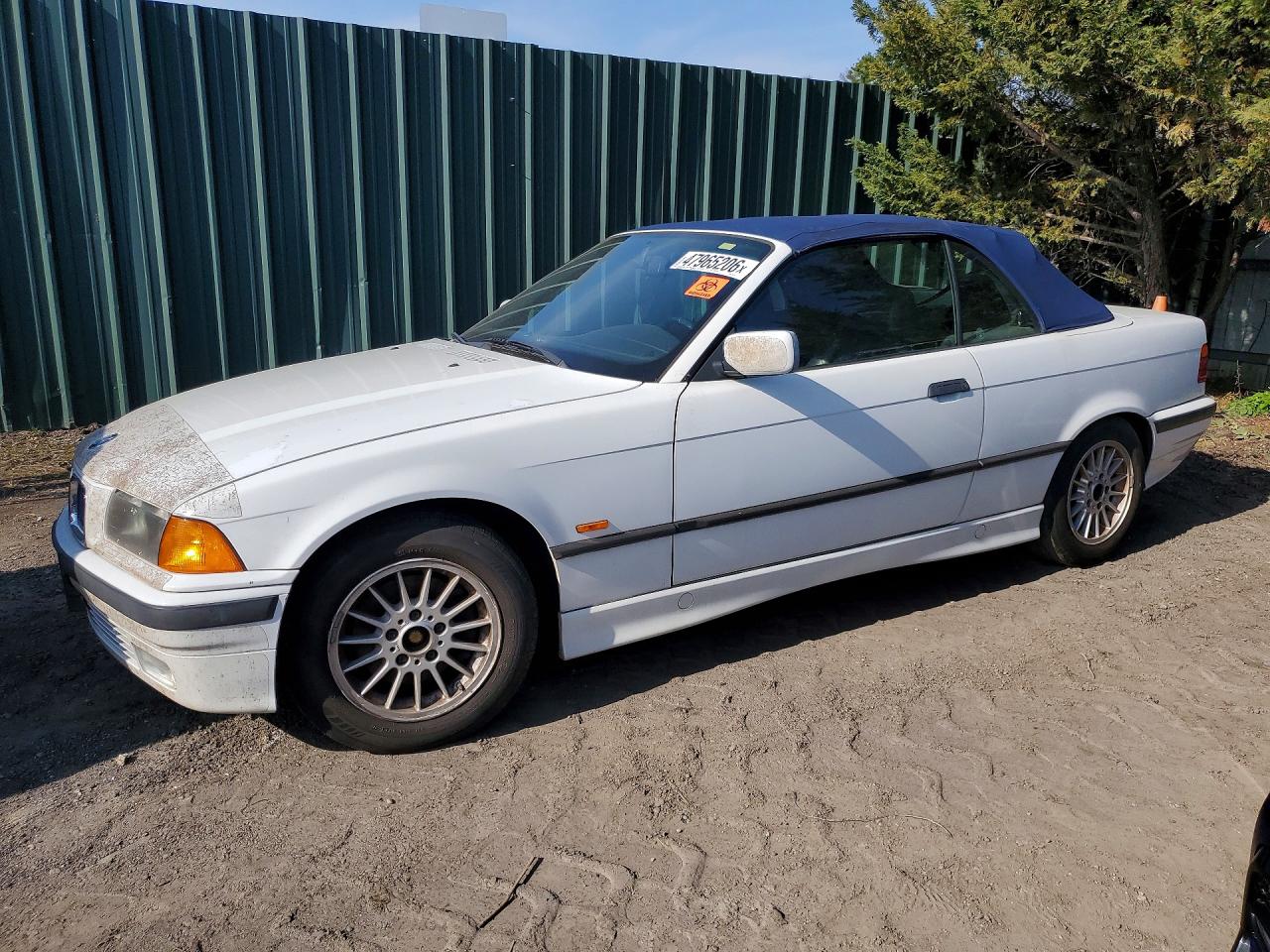 1997 Bmw 328 Ic Automatic White vin: WBABK8327VEY85755
