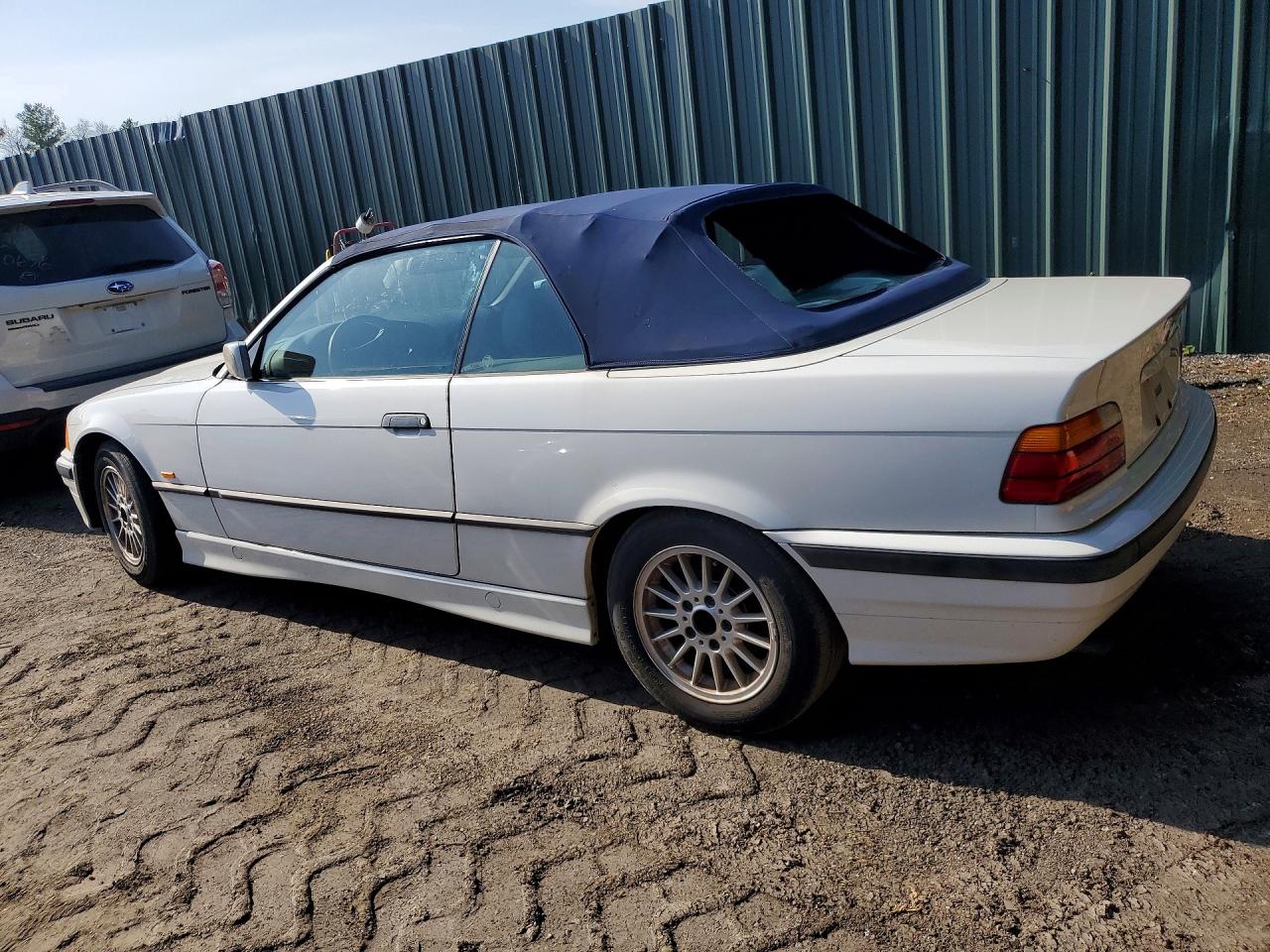 1997 Bmw 328 Ic Automatic White vin: WBABK8327VEY85755
