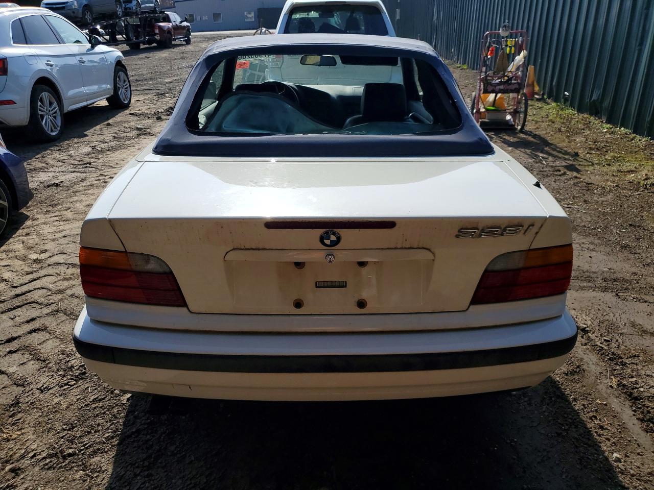 1997 Bmw 328 Ic Automatic White vin: WBABK8327VEY85755