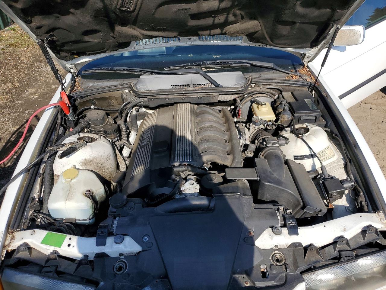 1997 Bmw 328 Ic Automatic White vin: WBABK8327VEY85755