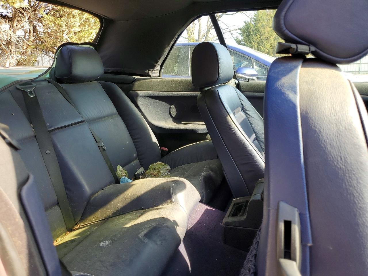 1997 Bmw 328 Ic Automatic White vin: WBABK8327VEY85755