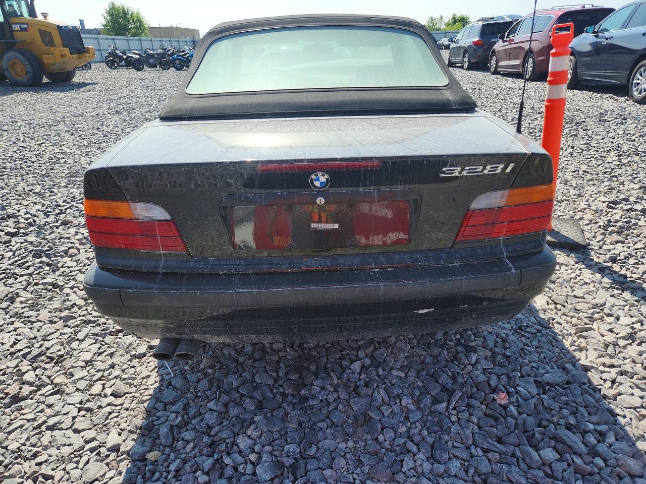 1997 Bmw 328 Ic Automatic Black vin: WBABK8328VEY85232