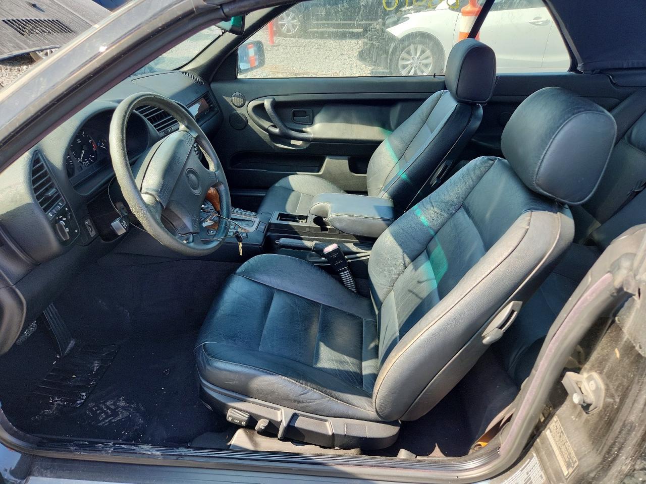 1997 Bmw 328 Ic Automatic Black vin: WBABK8328VEY85232