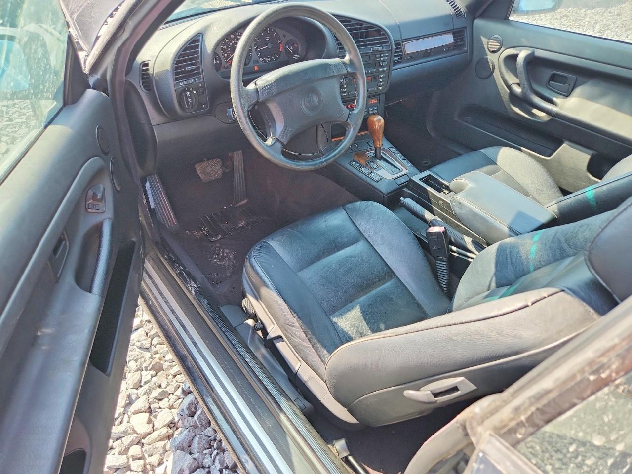 1997 Bmw 328 Ic Automatic Black vin: WBABK8328VEY85232