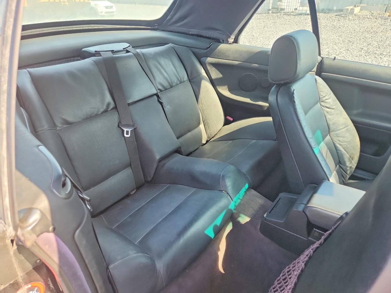 1997 Bmw 328 Ic Automatic Black vin: WBABK8328VEY85232