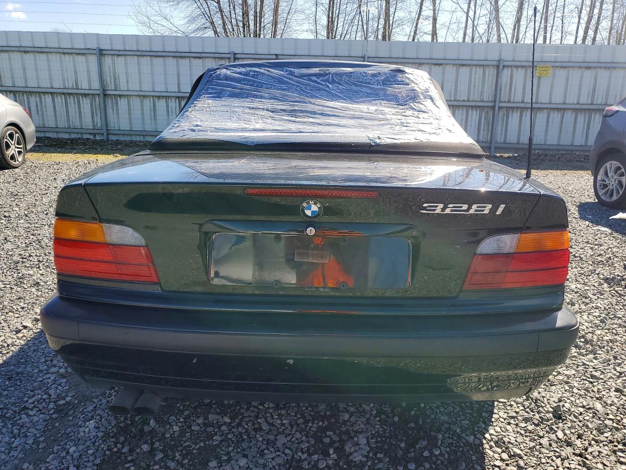 1996 Bmw 328 Ic Automatic Черный vin: WBABK8329TET90390
