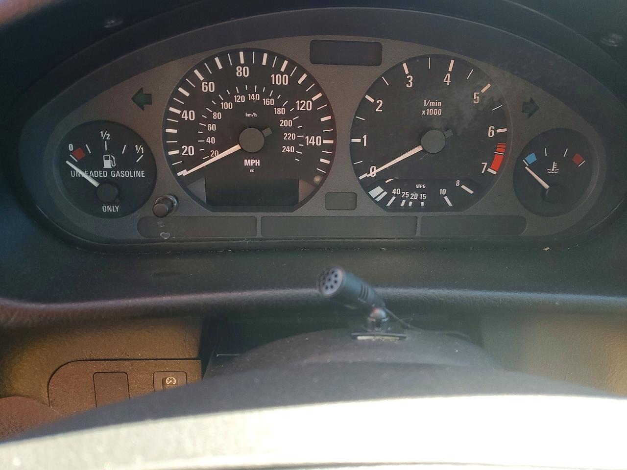 1996 Bmw 328 Ic Automatic Черный vin: WBABK8329TET90390