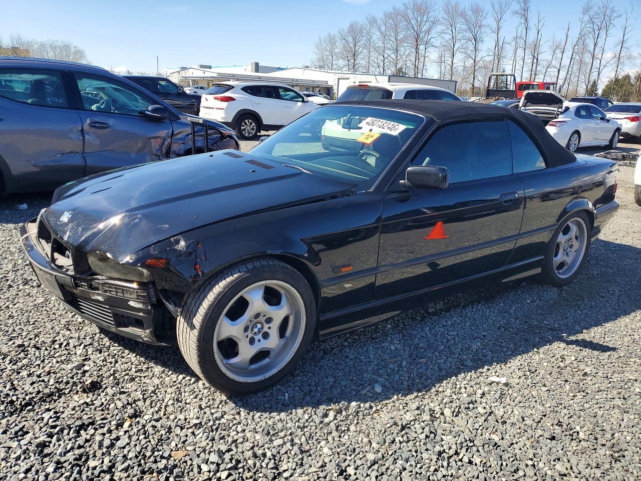 1996 Bmw 328 Ic Automatic Black vin: WBABK8329TET90390