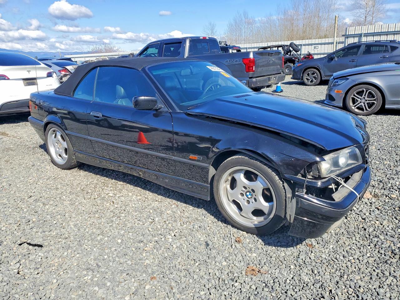 1996 Bmw 328 Ic Automatic Черный vin: WBABK8329TET90390