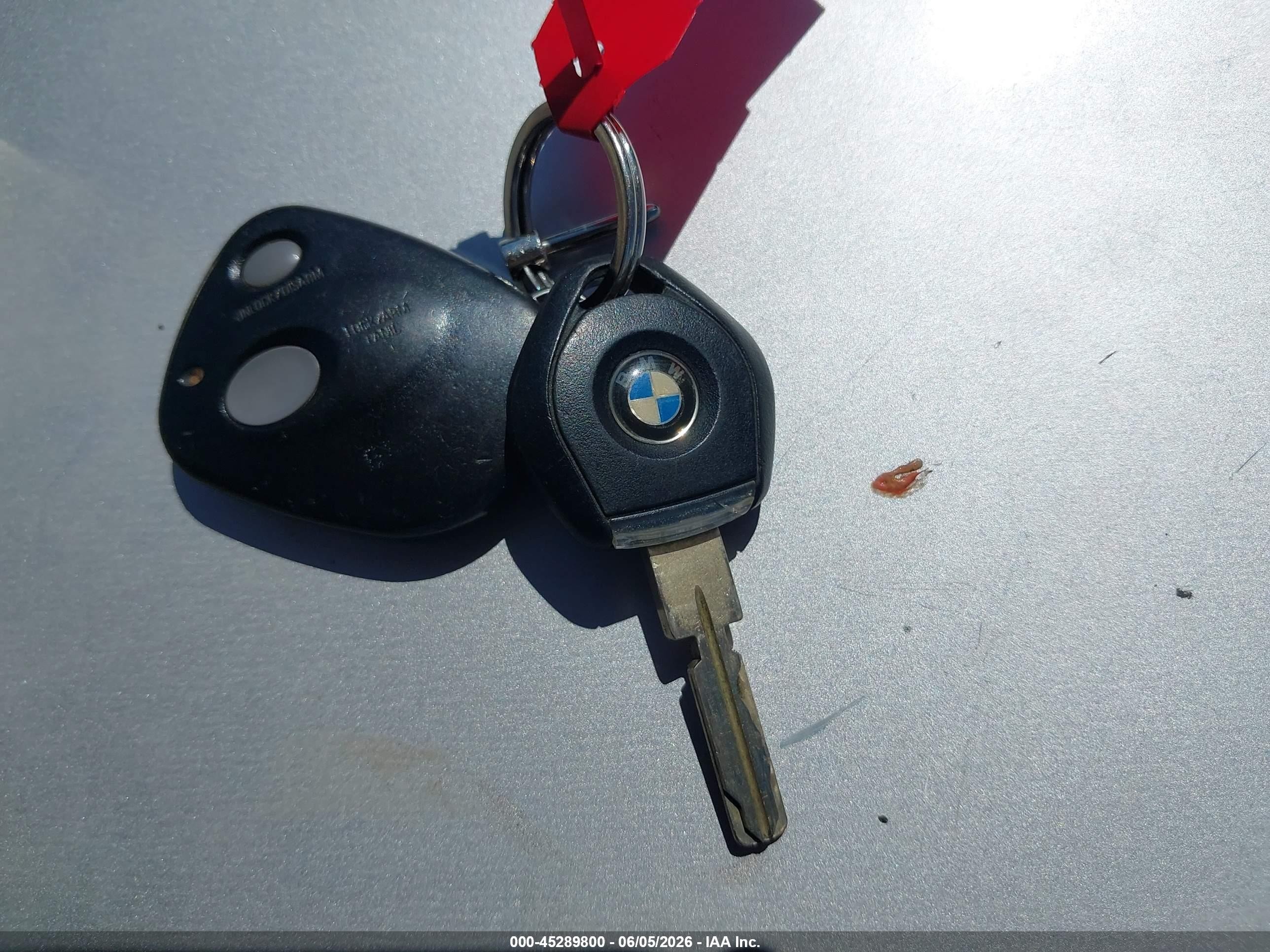 1997 Bmw 328ic   Light Blue vin: WBABK8329VEY85434