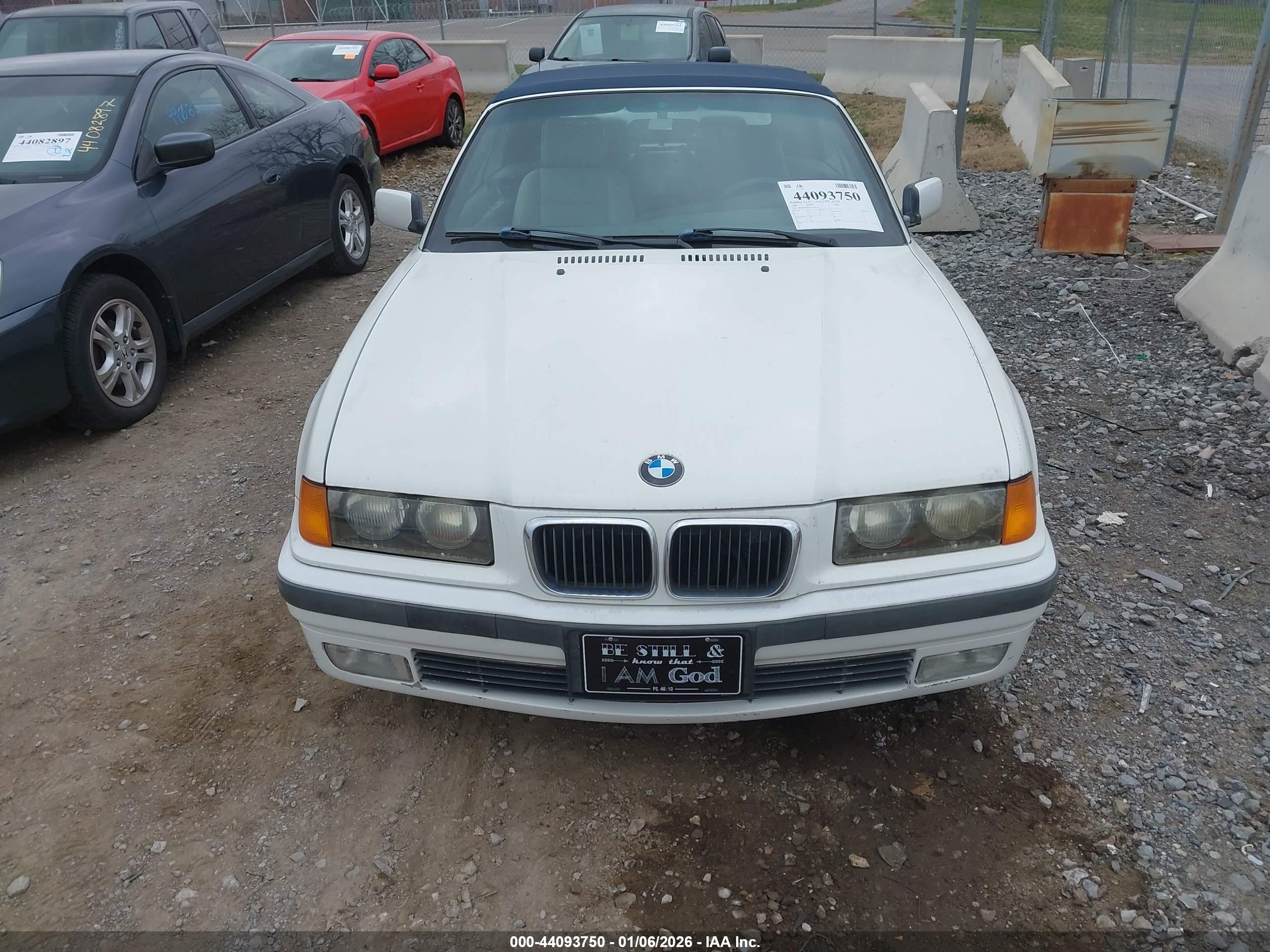 1998 Bmw 328ic   White vin: WBABK8329WEY88710