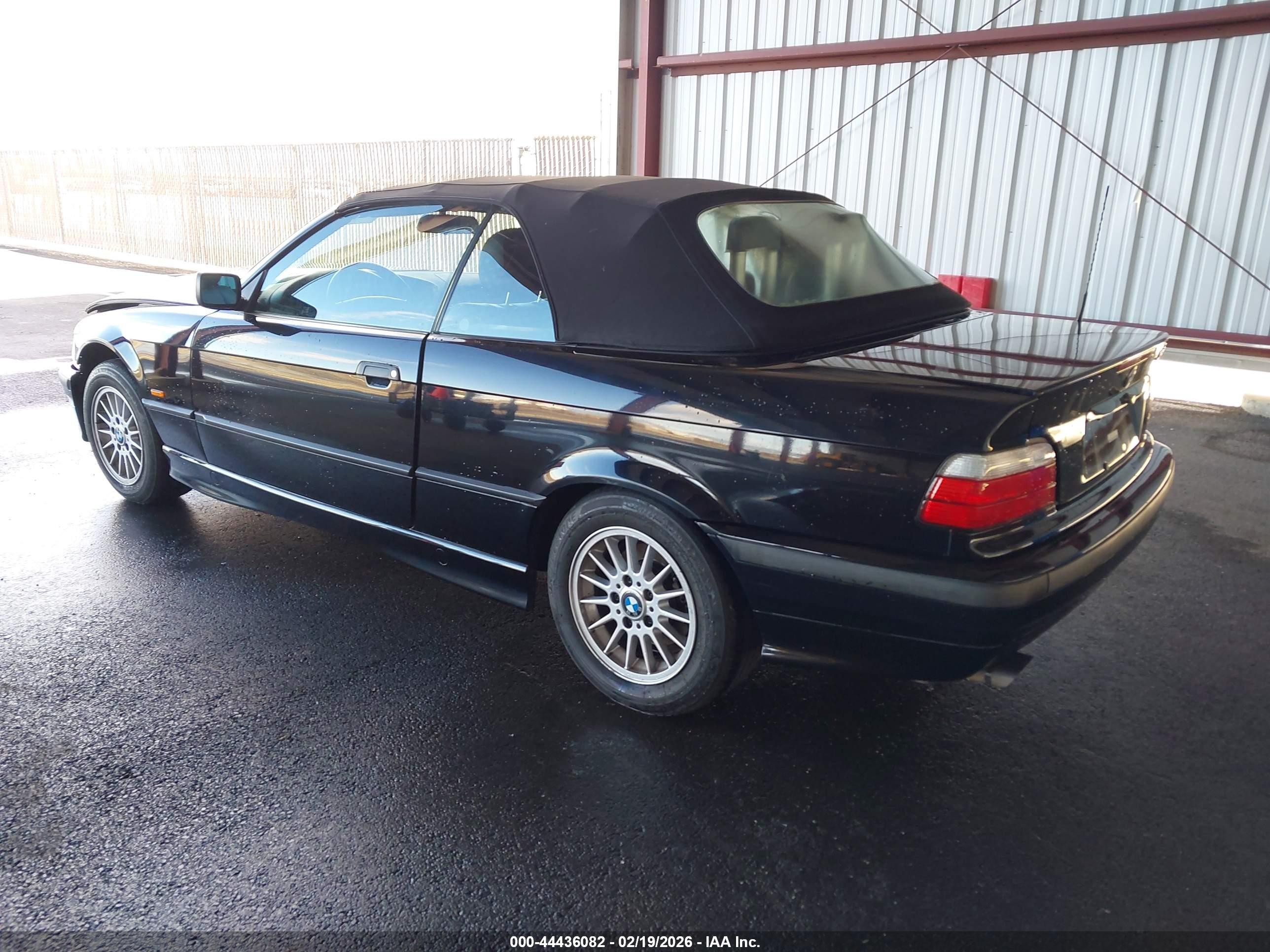 1997 Bmw 328ic   Black vin: WBABK832XVET98582
