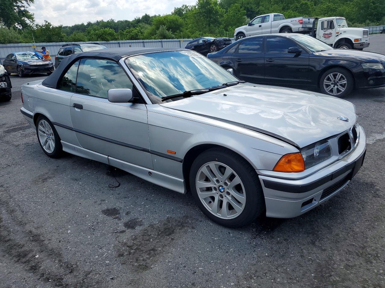 1999 Bmw 328 Ic Automatic Silver vin: WBABK8331XEY92762