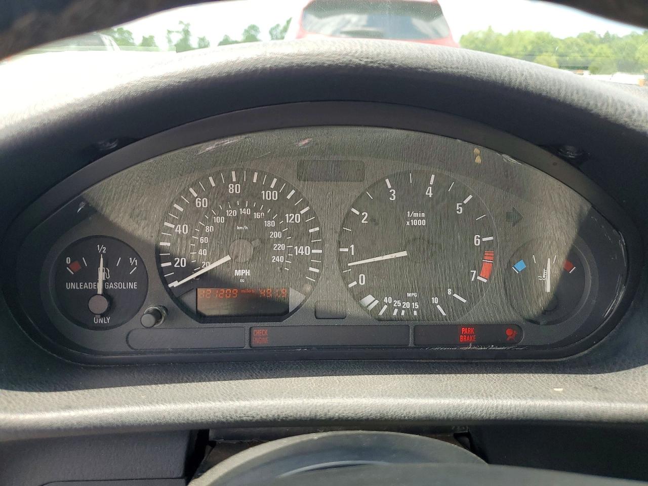 1999 Bmw 328 Ic Automatic Silver vin: WBABK8331XEY92762