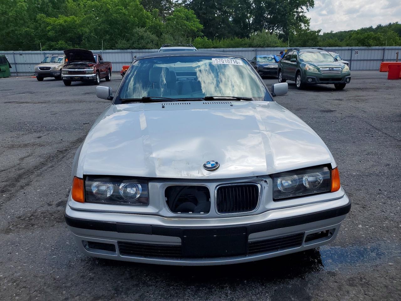 1999 Bmw 328 Ic Automatic Silver vin: WBABK8331XEY92762