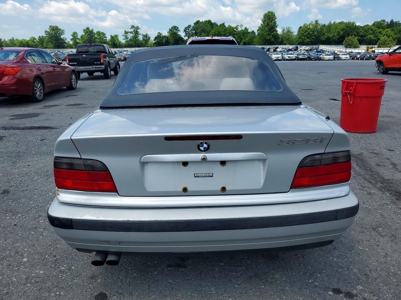 1999 Bmw 328 Ic Automatic Silver vin: WBABK8331XEY92762