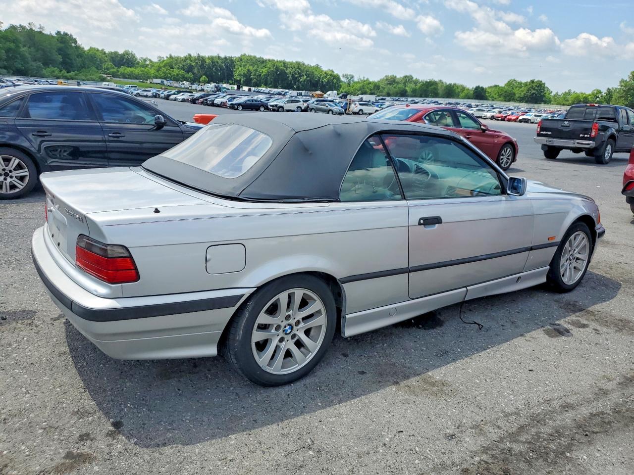 1999 Bmw 328 Ic Automatic Silver vin: WBABK8331XEY92762