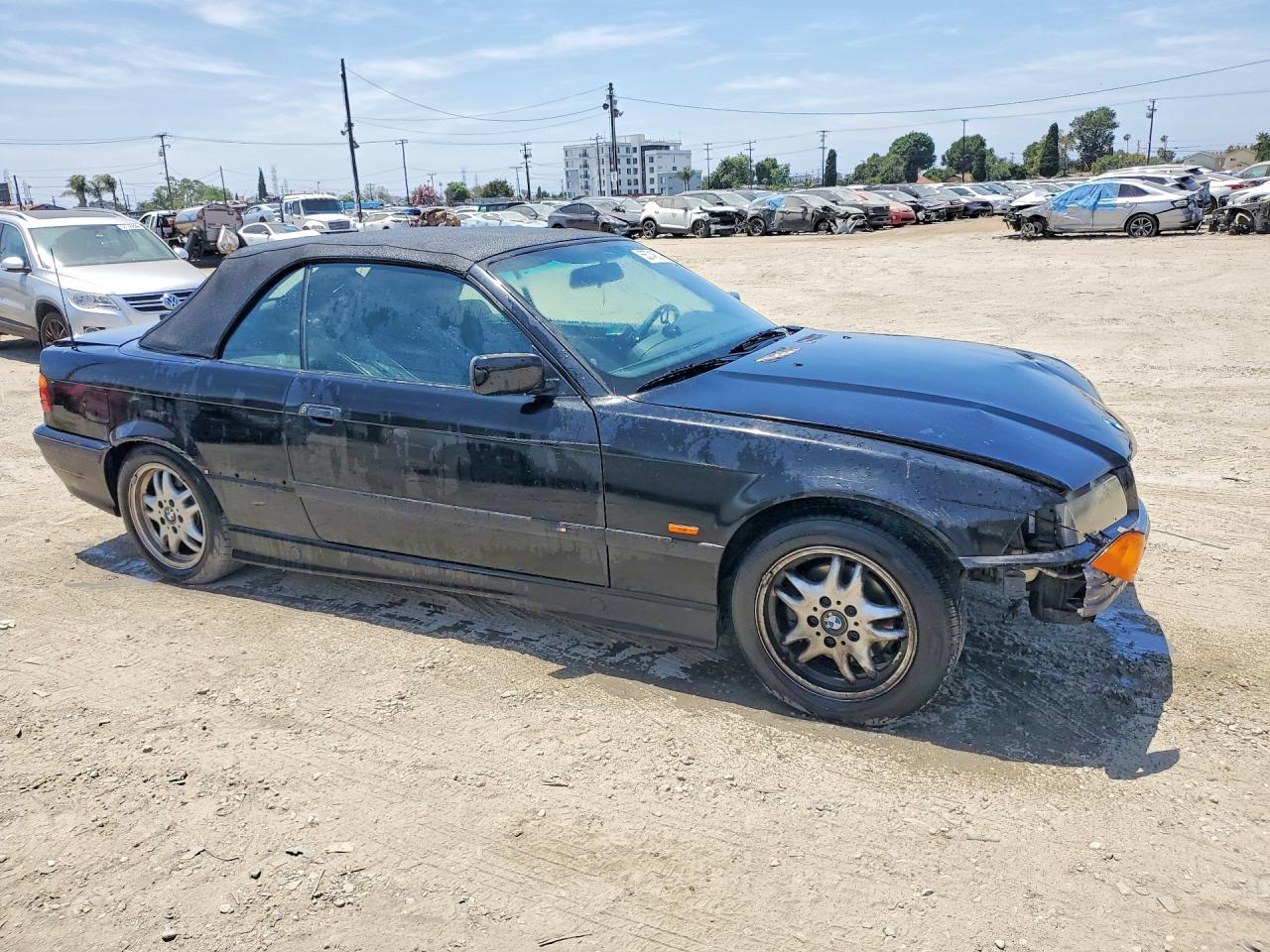 1999 Bmw 328 Ic Automatic Black vin: WBABK8334XEY92979