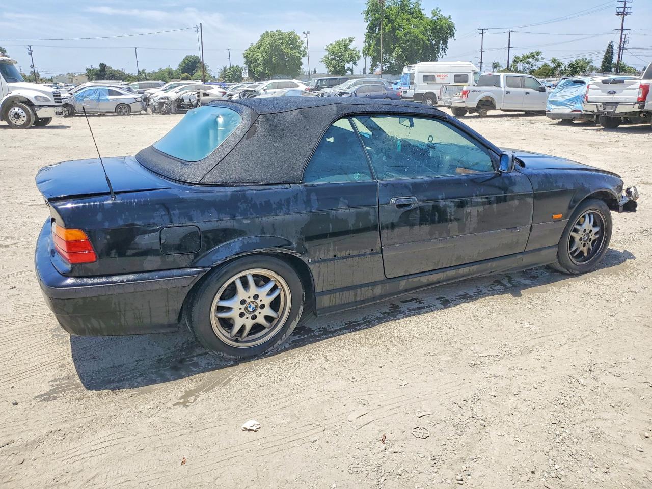 1999 Bmw 328 Ic Automatic Black vin: WBABK8334XEY92979