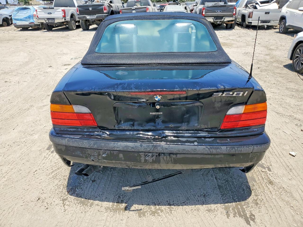 1999 Bmw 328 Ic Automatic Black vin: WBABK8334XEY92979