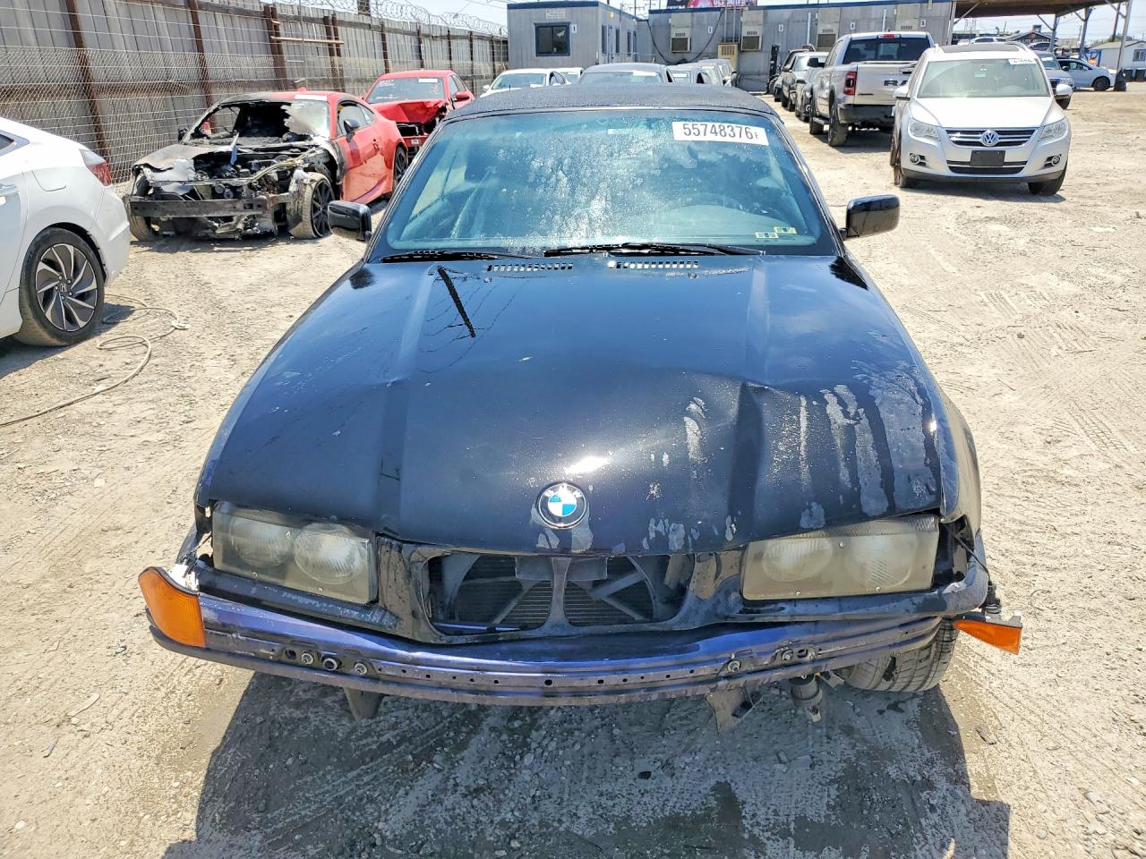 1999 Bmw 328 Ic Automatic Black vin: WBABK8334XEY92979